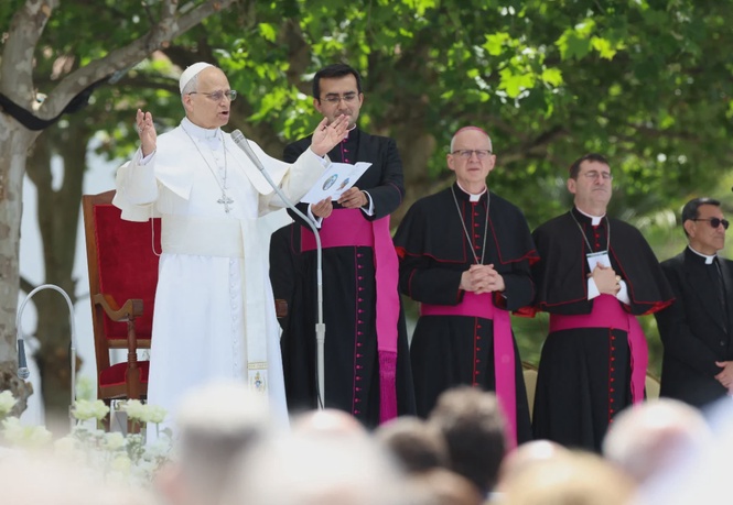 Image from: Pope Leo slams ‘dizzying’ profits from environmental pollution