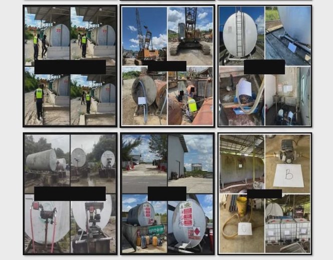 Image from: Sarawak GOF seizes over 342,000 litres of subsidised diesel