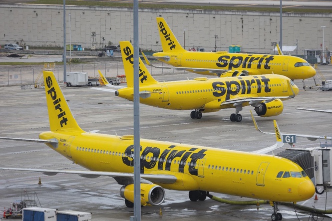 Image from: Spirit Airlines shuts down, industry’s first Iran war casualty