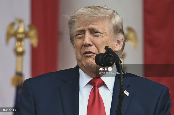 Image from: Trump declares himself in ‘perfect’ health, as 80th birthday looms