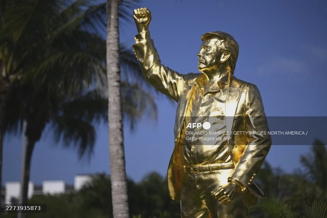 Image from: Trump statue in Miami is a symbol of honour, not worship