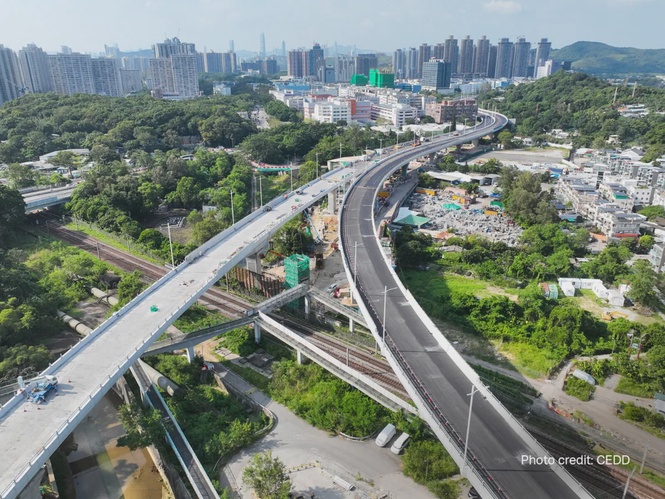 Image from: AECOM delivers engineering innovations on Fanling Bypass (Eastern Section), advancing connectivity in Hong Kong’s Northern Metropolis
