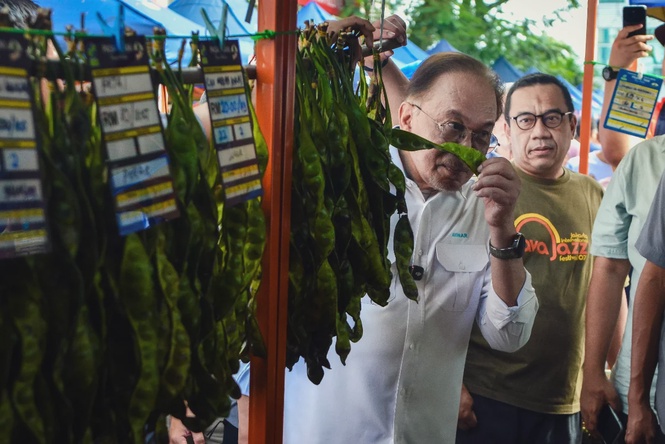 Image from: Anwar urges agencies to reach out to small traders on aid