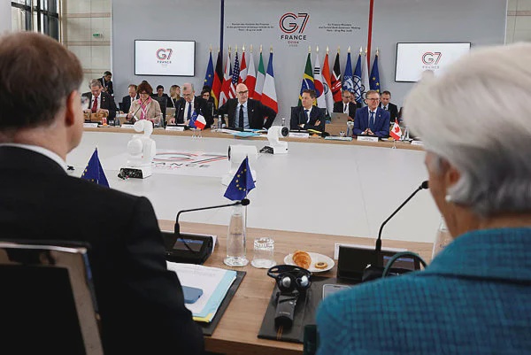 Image from: G7 finance talks ‘frank, sometimes difficult’, France says
