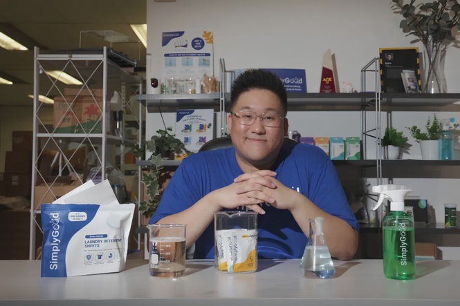 Image from: Homegrown eco-friendly cleaning brand SimplyGood scales business through Shopee