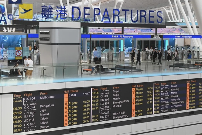 Image from: Smooth take-off for new Terminal 2 at Hong Kong International Airport