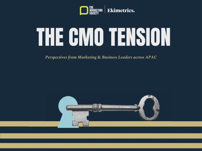 Image from: The Marketing Society and Ekimetrics Launch ‘The CMO Tension Report’