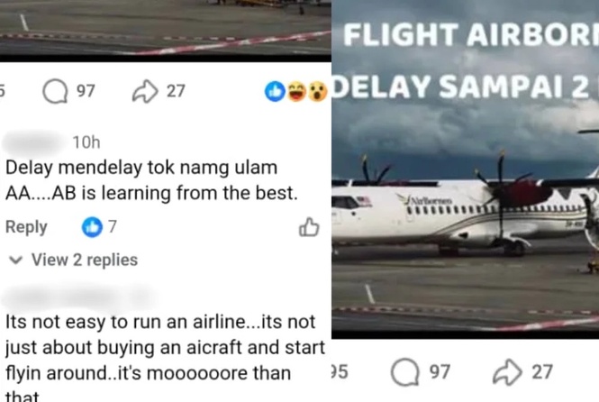 Image from: Air Borneo under scrutiny amid ongoing flight cancellations and maintenance issues