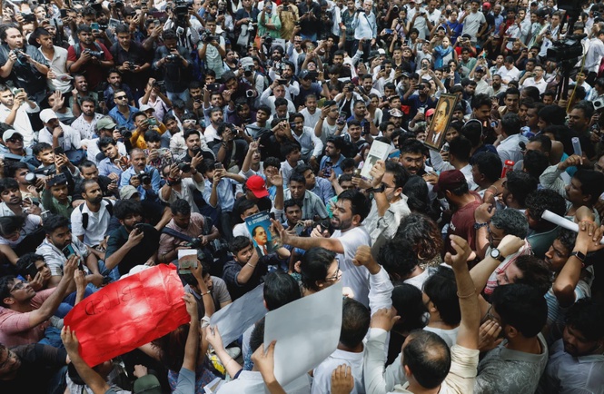 Image from: India tightens security ahead of Cockroach Party protest