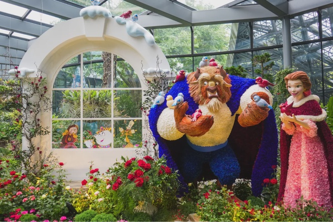 Image from: Disney Garden of Wonder blooms to life again at Singapore’s Gardens by the Bay with all-new character topiaries