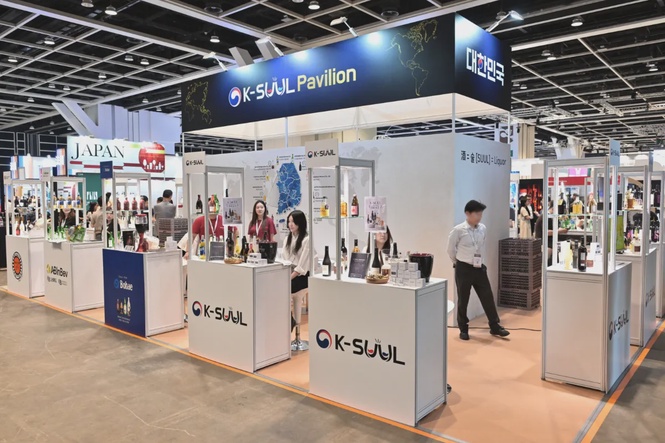 Image from: Korean liquor (K-SUUL) raises its first flag for globalization on Asia’s largest stage