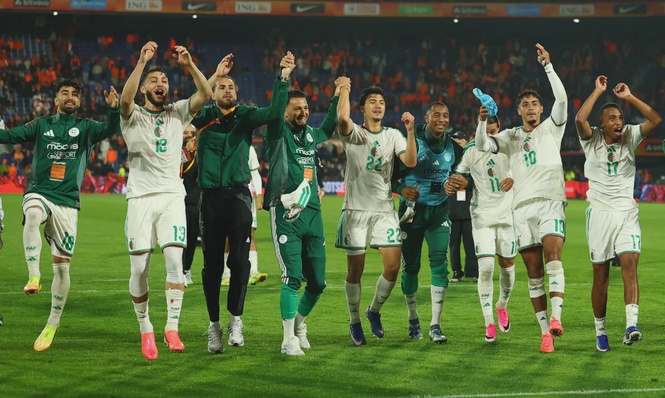 Image from: Algeria stun Netherlands in World Cup warm-up match