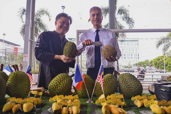 Image from: Durian can serve as cultural bridge between Malaysia and France