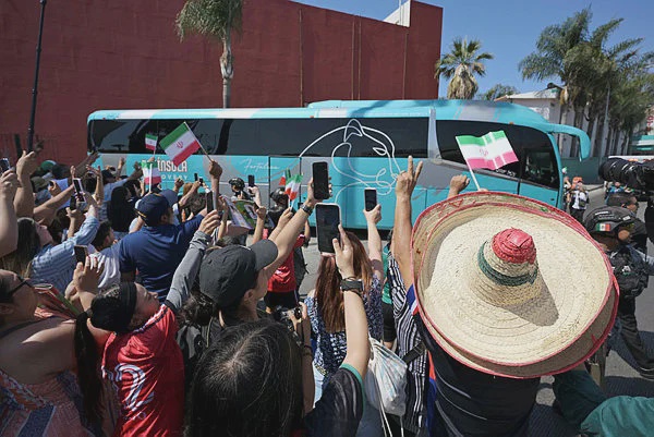 Image from: Iranian-Americans vow to protest World Cup game in Los Angeles