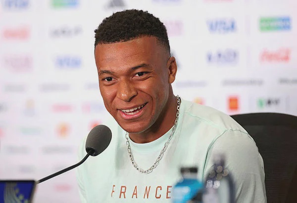 Image from: Mbappe ready for ‘special’ 100th cap for France at World Cup