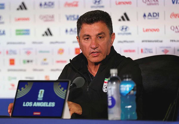 Image from: Iran World Cup travel restrictions to be eased, says coach