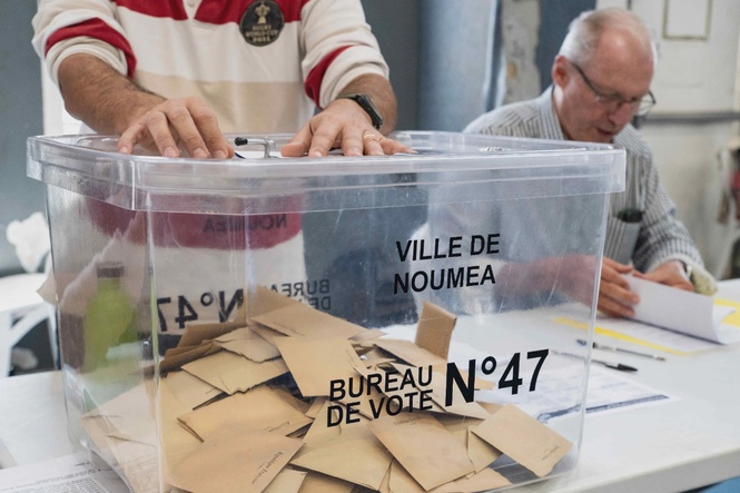 Image from: New Caledonia votes in first provincial election since 2019