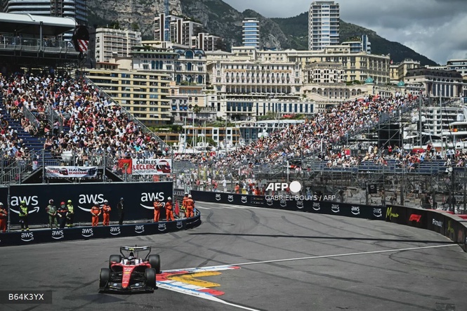 Image from: Hamilton leads Ferrari one-two in Monaco practice