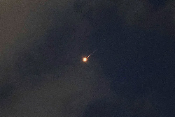 Image from: Iran launches missiles at Israel for first time since Mideast truce