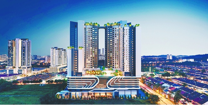 Image from: Trinity Group tops out Trinity Rainfora as phase one sells out