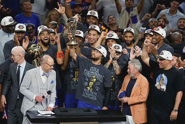Image from: Brunson leads Knicks to first NBA title in 53 years