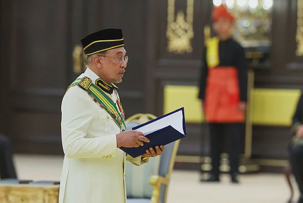 Image from: Madani government stays dedicated under King’s reign, says Anwar