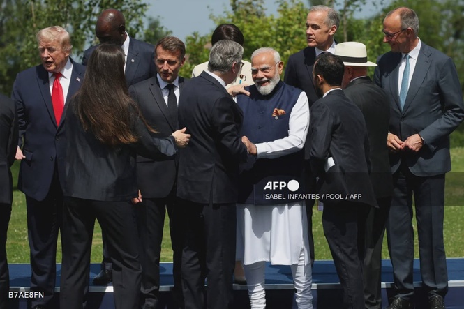 Image from: Macron wraps up G7 with AI focus and Trump dinner