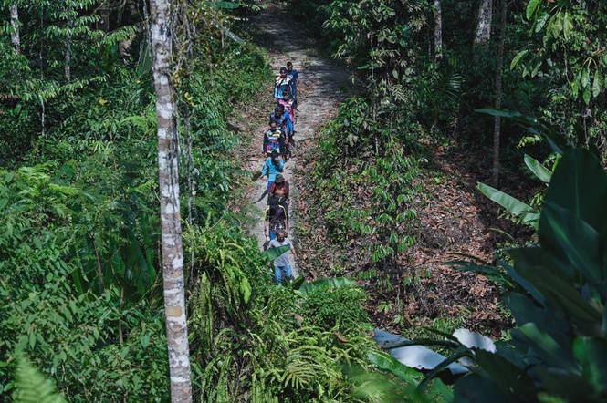 Image from: Missing hiker: Semai Orang Asli volunteers join search at Gunung Batu Putih