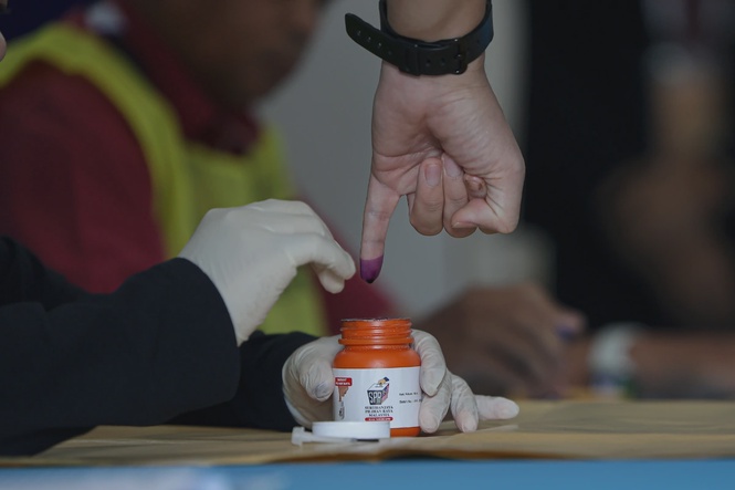 Image from: EC issues 24,677 postal ballot papers for Johor election