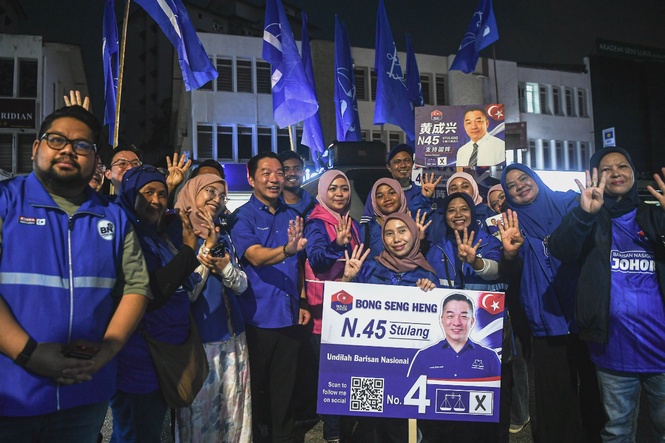 Image from: Bong banks on councilor experience in Johor polls