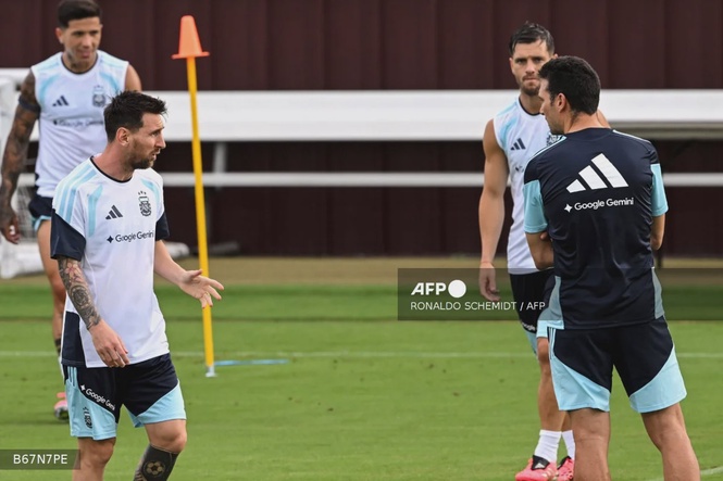Image from: Scaloni gives encouraging update on Messi fitness