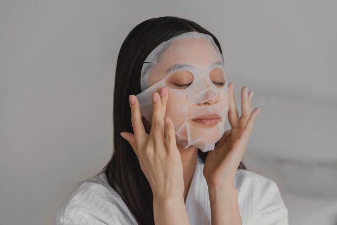 Image from: Sheet masks offer temporary hydration, not long-term skin benefits: Dermatologist