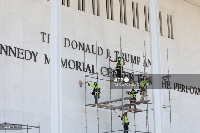 Image from: Trump name removal from Kennedy Center upheld by judge