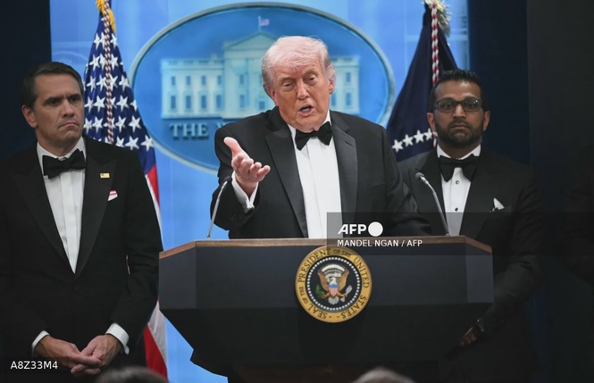 Image from: Trump to attend new White House press gala after shooting