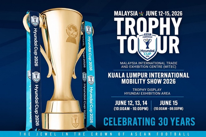 Image from: ASEAN Hyundai Cup 2026 Trophy Tour heads to Kuala Lumpur ahead Of tournament’s 30th anniversary edition