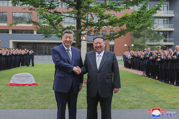 Image from: Xi’s North Korea visit strengthens ties with Kim