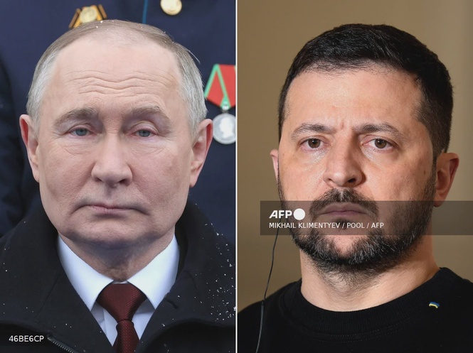 Image from: Zelensky challenges Putin to direct talks for ceasefire