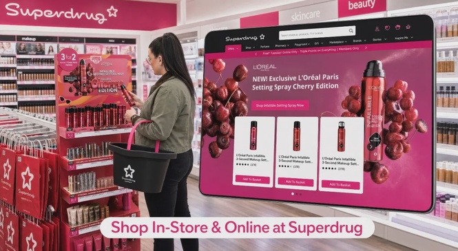 Image from: AS Watson Group and L’Oréal Paris Unveil a Global First-Ever Exclusive Co Creation: The Infallible Setting Mist Cherry Edition