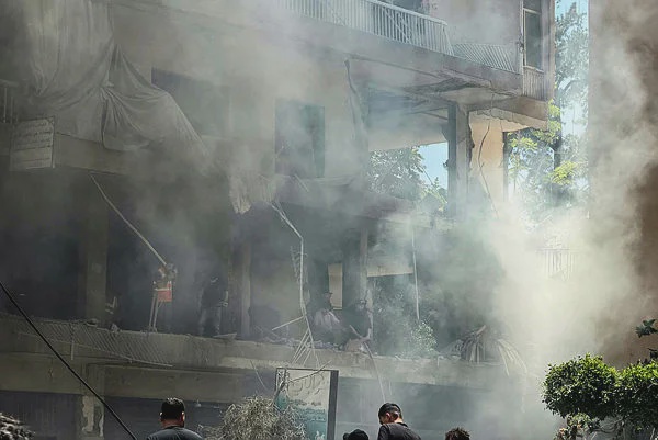 Image from: Israel says strikes Hezbollah targets in Beirut’s southern suburbs