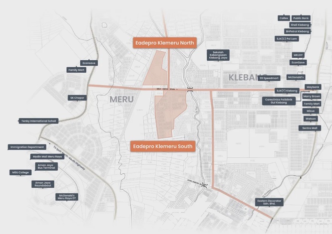 Image from: Klemeru South: EADEPRO Development builds Perak’s first solar-powered green township in Ipoh’s Klebang-Meru corridor – “Every home generates its own”