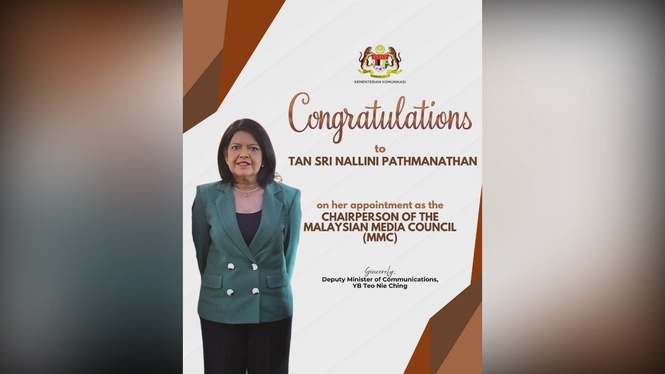 Image from: Teo Nie Ching welcomes Nallini’s MMC appointment