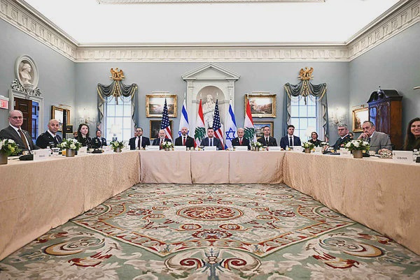 Image from: Israel-Lebanon talks begin in Washington