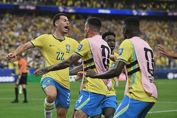 Image from: Martinelli’s late winner sends Brazil to World Cup round of 16 past Japan
