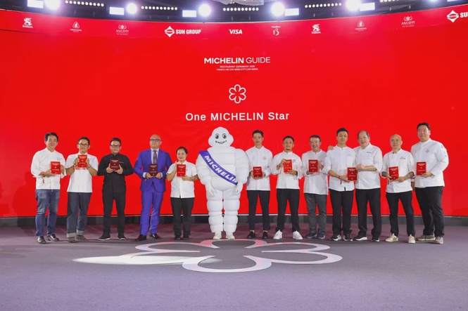 Image from: 11 Stars Shine In The Michelin Guide Restaurant Ceremony 2026 Hanoi | Ho Chi Minh City | Da Nang