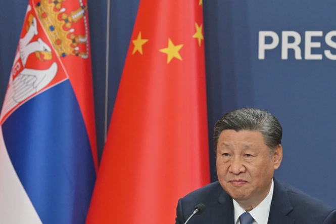 Image from: European court condemns Serbia for banning protest over Xi visit