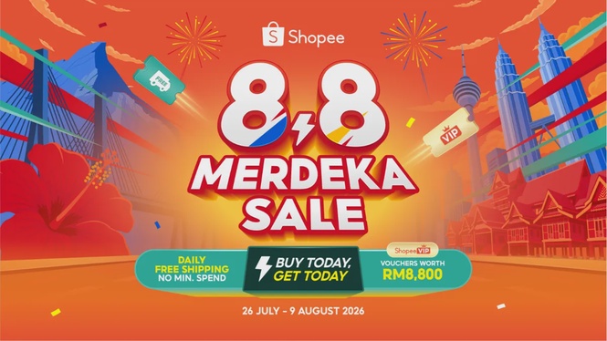 Image from: Get Local Products Delivered On The Same Day With Shopee’s 8.8 Merdeka Sale