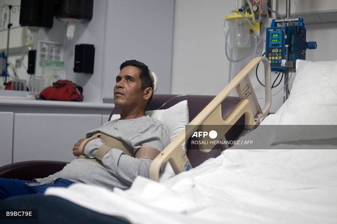 Image from: Venezuela quake survivor ‘reborn’ after eight days in rubble