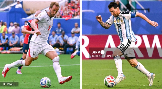 Image from: England face Messi’s Argentina in World Cup semi-final showdown