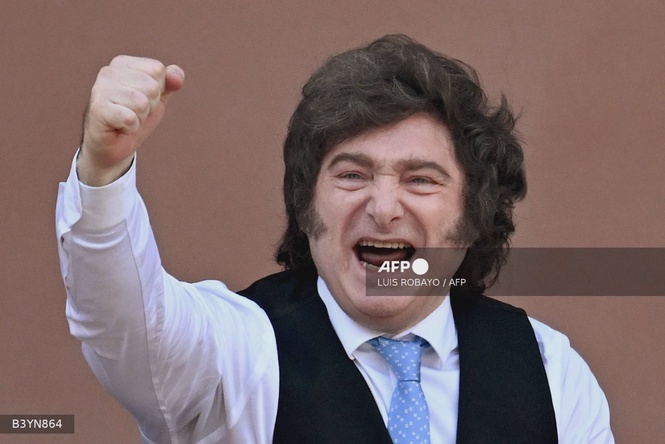 Image from: Argentine President Javier Milei skips World Cup final over lucky jacket ritual
