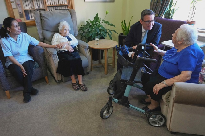 Image from: Burnham relaunches bid for national elderly care service